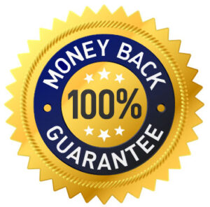 100% money back guarantee