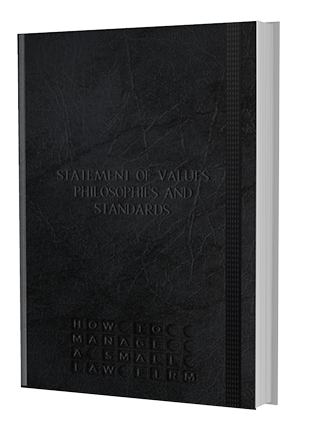 manifesto statement of values cover