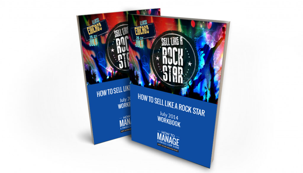 how to sell like a rock star workbook cover image